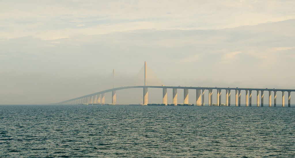 The Sunshine Skyway Bridge has connected Manatee and Pinellas County for 60 years. The current bridge, constructed in the 1980s, is the third bridge to connect the two counties. 
