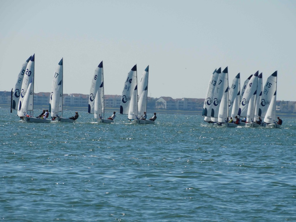 This weekend, the USFSP sailing teams competed at Eckerd College. The teams are gearing up for the spring semester. 