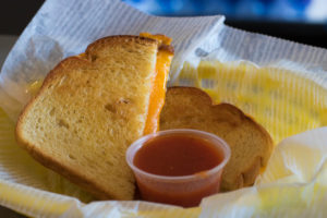 Classic Melt: If you want to keep it simple, Central Melt offers a basic cheddar cheese on white bread with tomato soup dip.