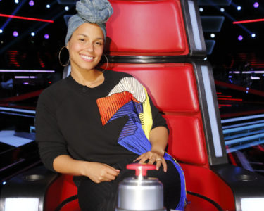 #NoMakeup: Pictured is Alicia Keys on the set of NBC’s "The Voice." The award-win- ning songwriter has performed at the Democratic National Convention, the MTV Video Music Awards and recently season 11 of “The Voice” without wearing a hint of makeup. Trae Patton/NBC | 2016 NBCUniversal Media, LLC