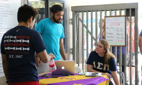 Helping Haiti: Delta Sigma Pi, the business fraternity on campus hosted a fundraising event on Sunday Oct. 9 to raise money for the victims of Hurricane Matthew. As of right now, DSP doesn’t know which charity the proceeds will go to they plan to announce the charity at a later date. 