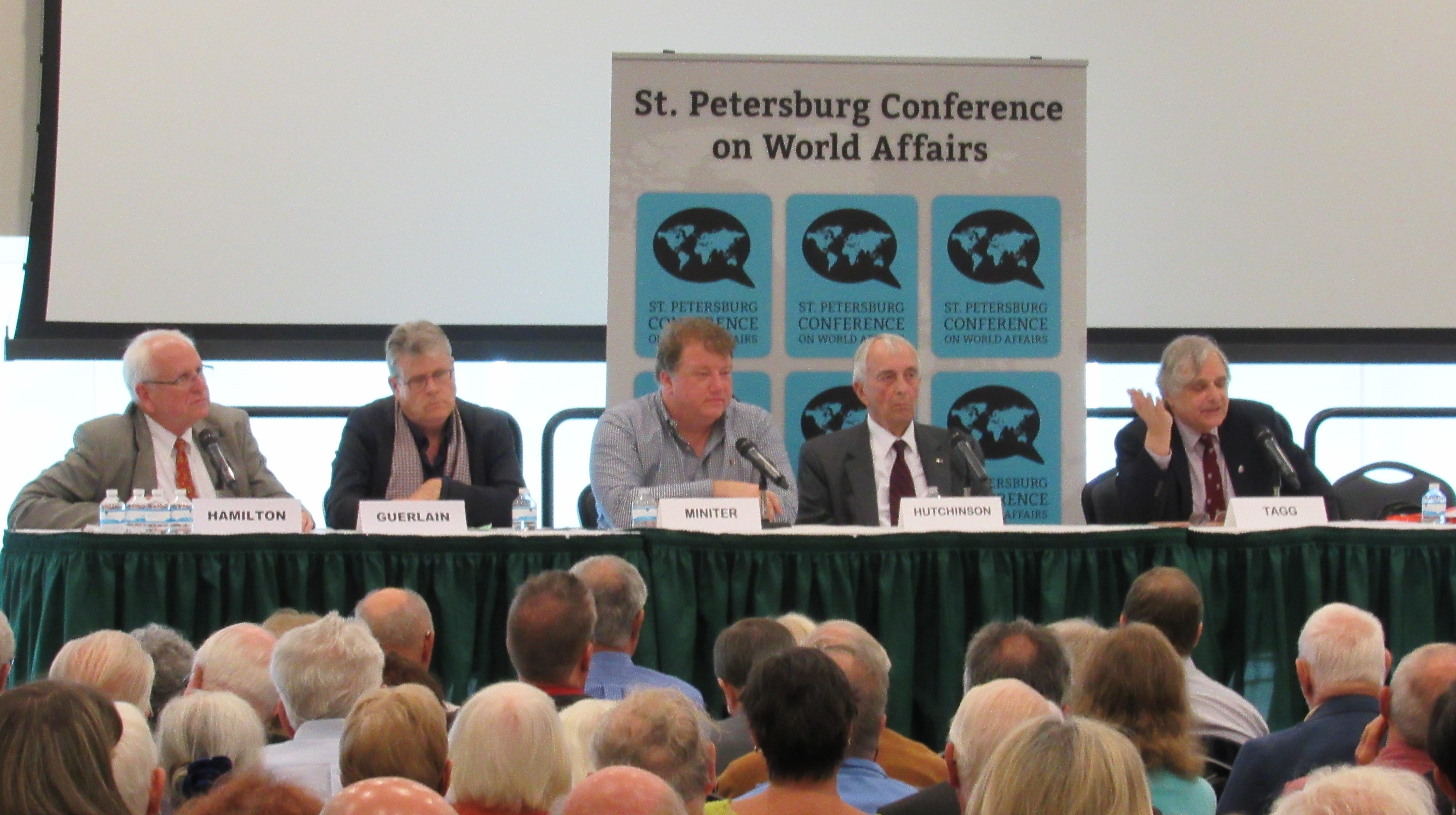 World Affairs: The St. Petersburg Conference on World Affairs was co-founded in 2013 by Dr. Thomas Smith and Ambassador Douglas L. McElhaney. Last year the conference brought in around 2,000 people over three days. ABIGAIL PAYNE | THE CROW'S NEST