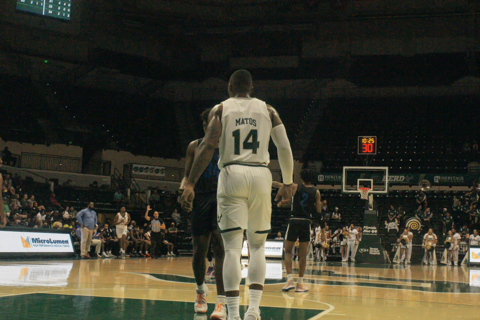 USF Men’s Basketball Takes ‘the Dub’ Against Voorhees College, 92-42 ...