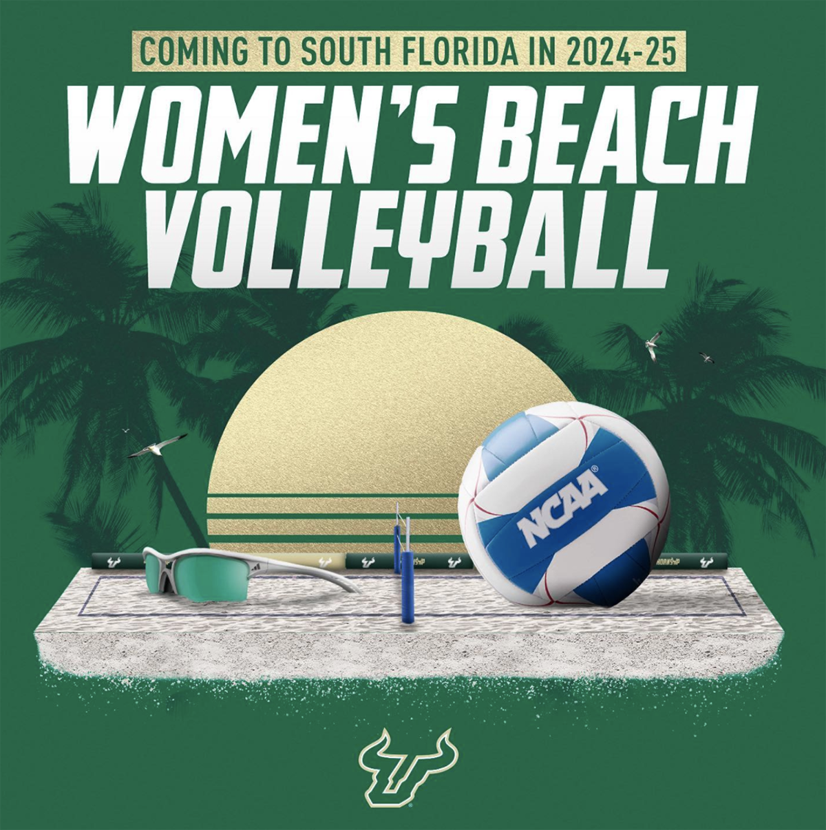 USF introduces first beach volleyball team at Stampede for Women The