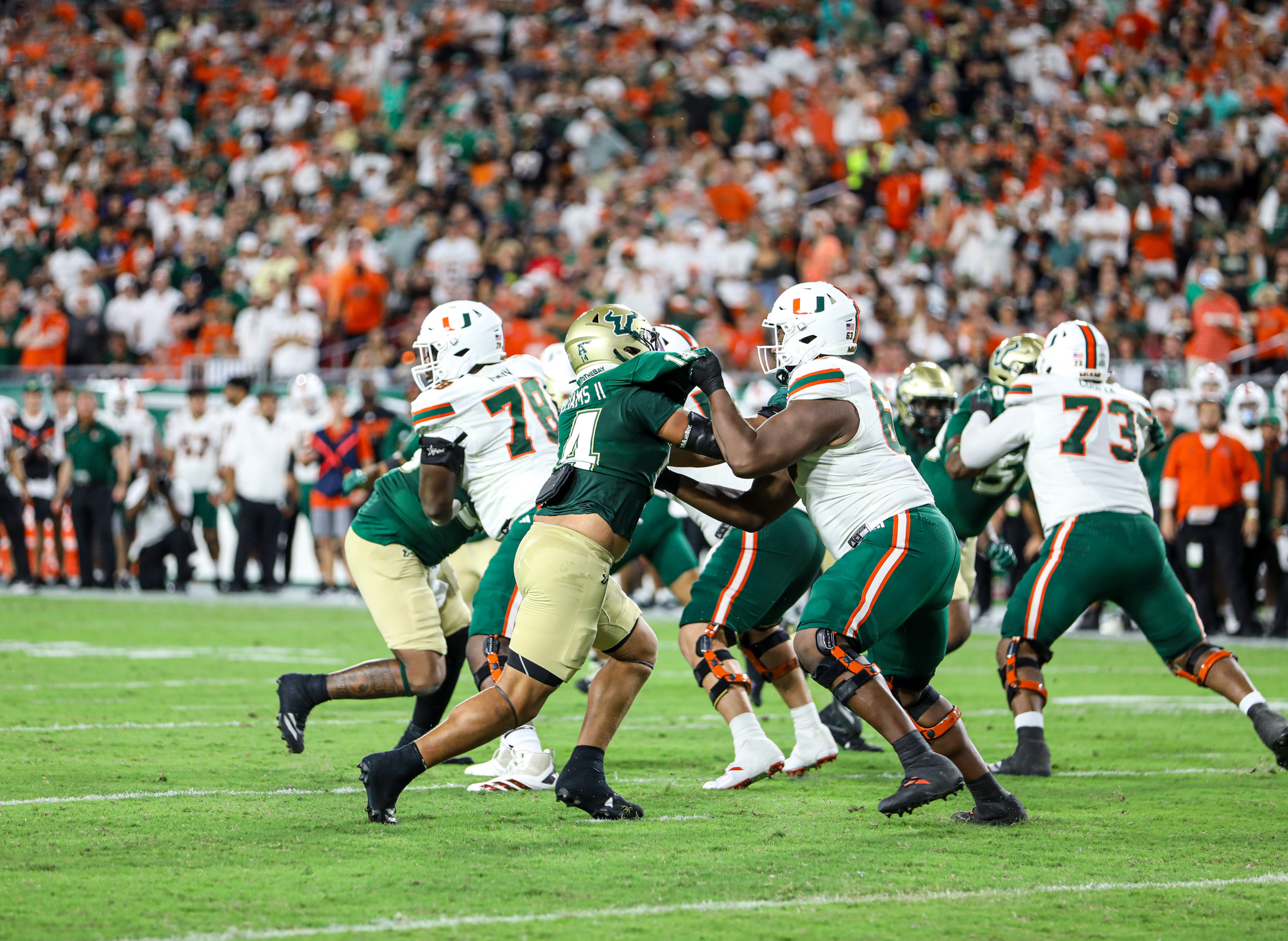 Usf Miami USF falls short against Miami in tough showdown – The Crow's Nest