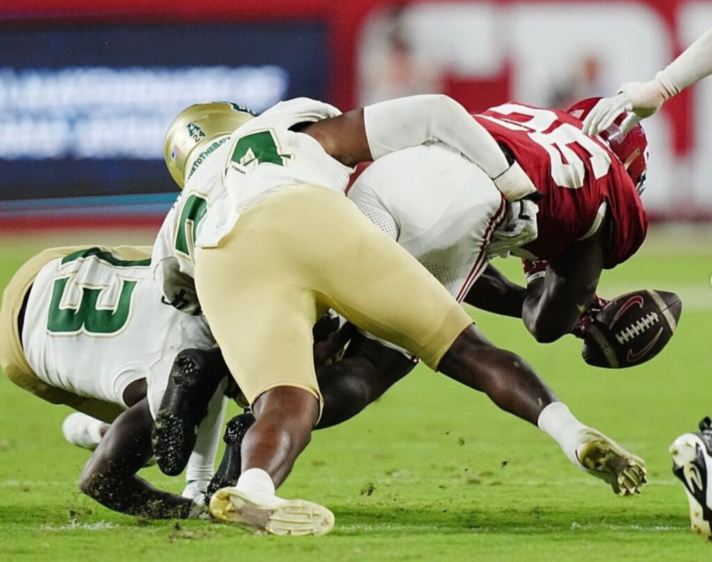 USF falls 42-16 against Alabama – The Crow's Nest
